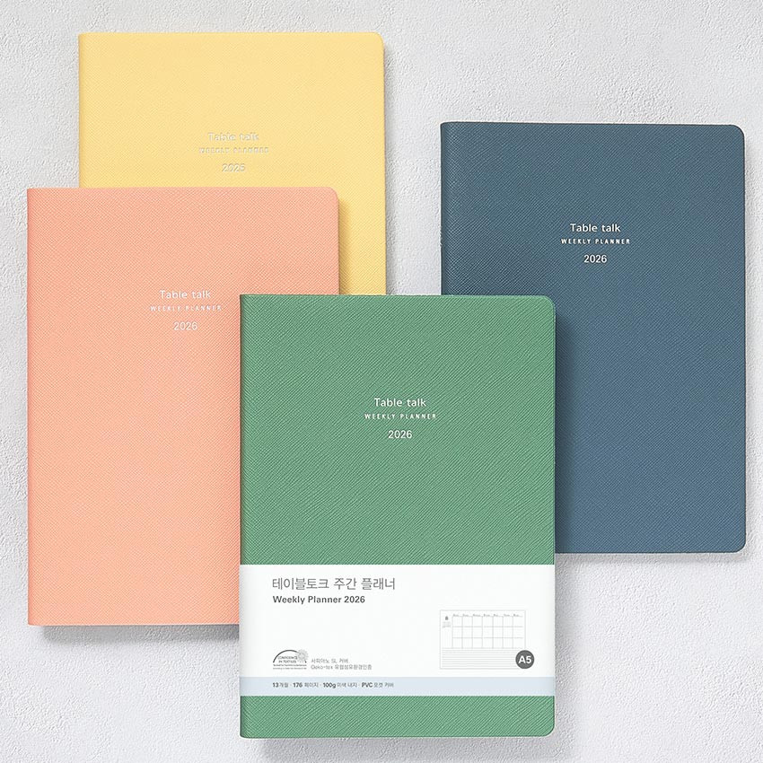 2026 Table Talk A5 Dated Weekly Planner