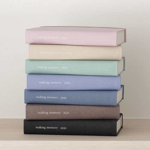 2026 Small Daily Diary: Durable Fabric Cover & Daily Planner