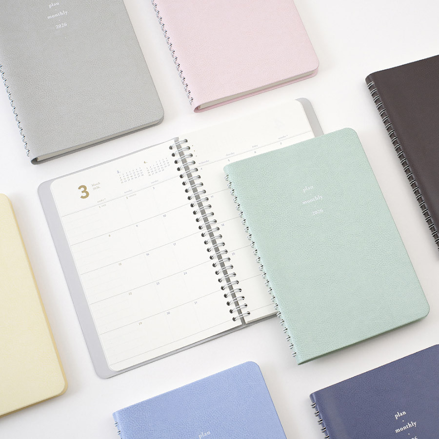 2026 Notable Memory Twin-Wire Dated Monthly Planner