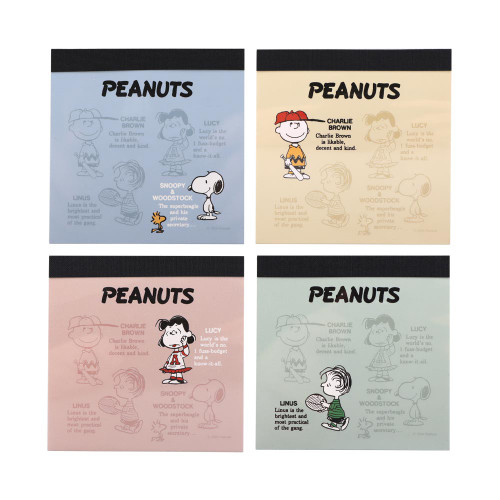 PEANUTS-Snoopy-Color-Memo-