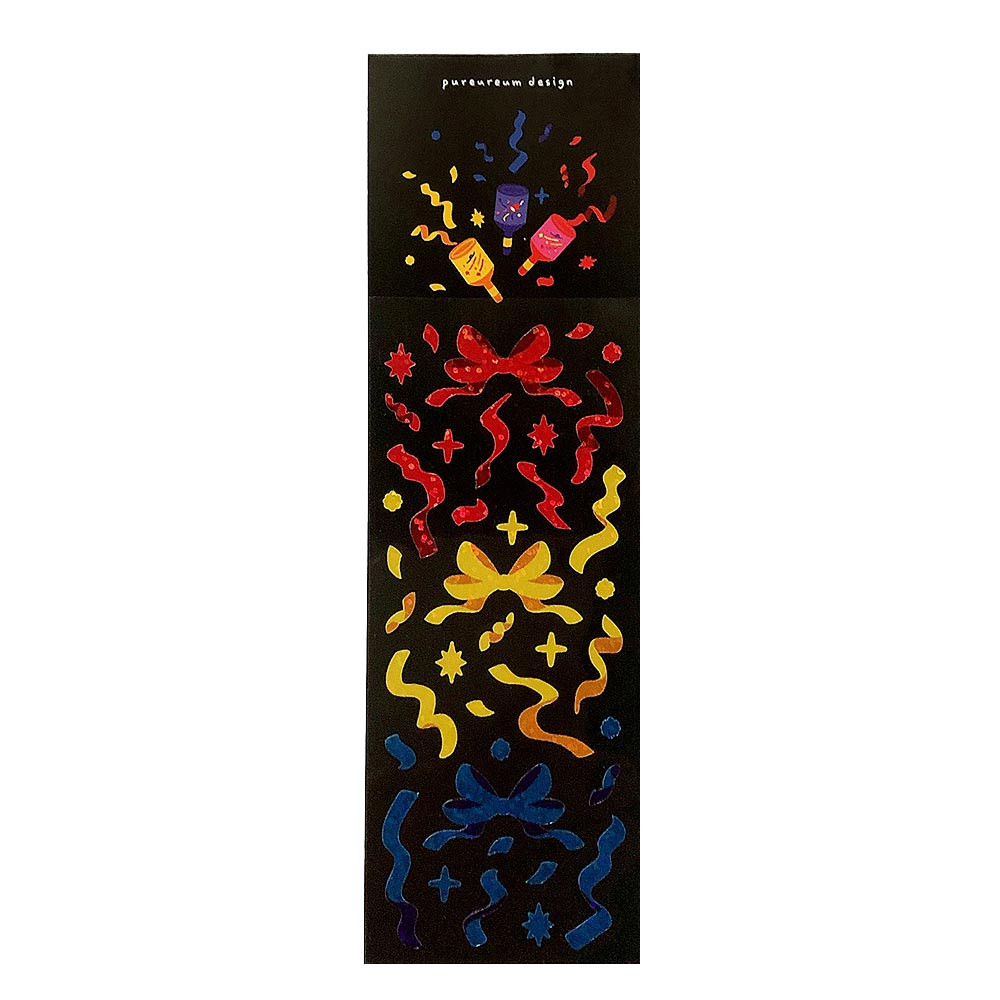 Confetti Holographic Sticker