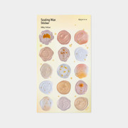 Appree Milky Yellow Sealing Wax Sticker
