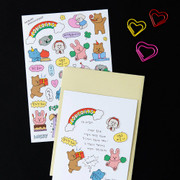 Dailylike My Buddy Emotion Sticker 01-02