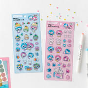 Romane Brunch Brother Rururara Epoxy Sticker