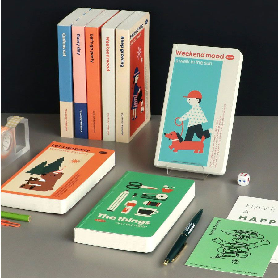 Slow Handy Lined Notebook