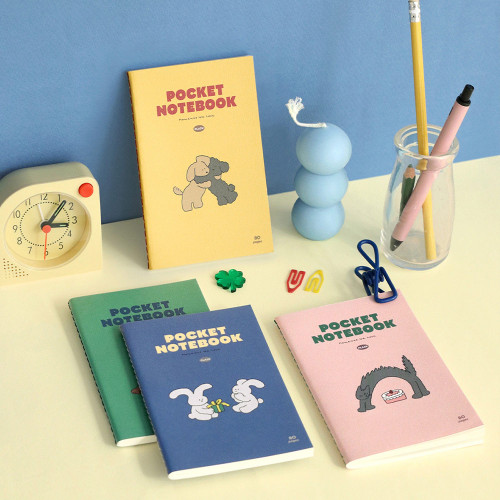 Moments Pocket Plain Notebook | Iconic Cute Illustrated Blank