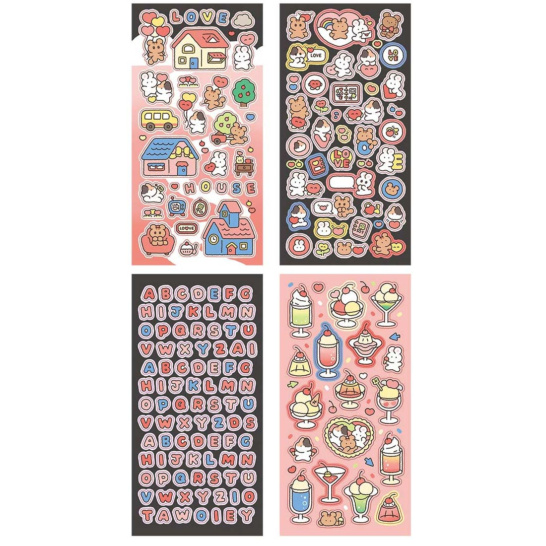 Love More Decorative Sticker
