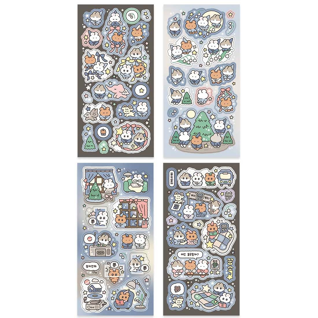 One Quiet Dawn Holographic Decorative Sticker