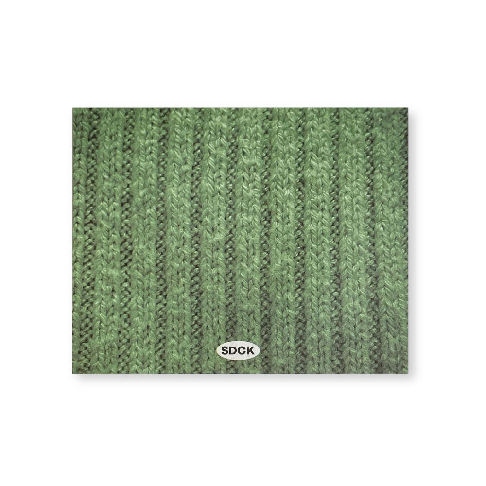 Green Knit Memo Pad