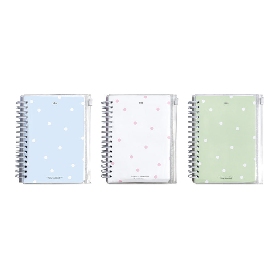 Pico 6 Months A6 Dateless Weekly Planner