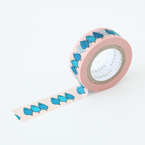 Livework Jam Jam water drop 0.59"X11yd single deco masking tape