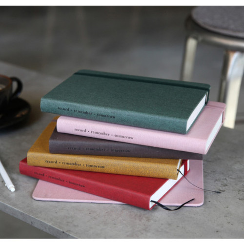 Memory's Threaded Notebook Byfulldesign Making memory hardcover medium lined notebook