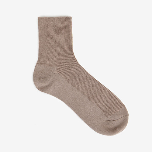 Dailylike Women easy daily socks - Dark beige - Fallindesign.com