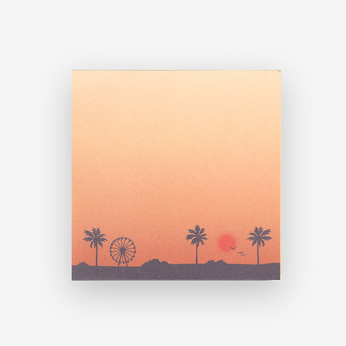 Dailylike Sunset 2 designs memo writing notepad notes