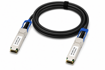 Planet Compatible 40G QSFP+ Passive Direct Attach Copper (DAC) Cable, 0.5m (1.6ft)