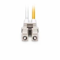 150m (492ft) Fiber Patch Cable, 2 Fibers, LC UPC Duplex to LC UPC Duplex, Multimode (OM4), Riser (OFNR), 2.0mm, Tight-Buffered, Aqua