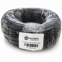 30m (98ft) 6 Strand Outdoor Armored Single Mode Fiber Optic Cable, 9/125 OS2, LC/UPC to LC/UPC, Indoor/Outdoor