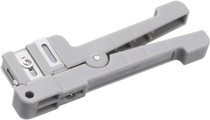 Fiber Optic Buffer Tube and Jacket Stripper with Adjustable Blades for 0 to 3.2mm Cable, Loose Tube and CATV Coax