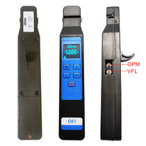 Live Optical Fiber Identifier with Built-in Visual Fault Locator and Optical Power Meter, 800 to 1700nm FTTH Test Tool