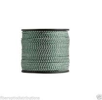 1/2" x 500' Hollow Braid Polypropylene Rope Hunter Green/white