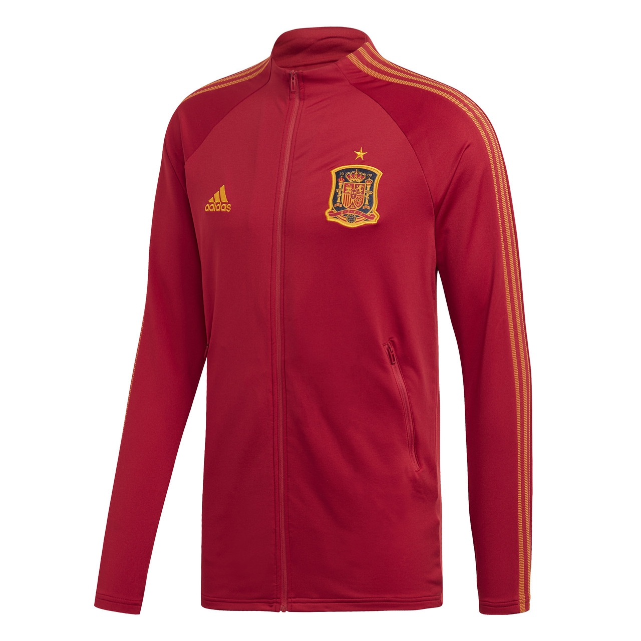 adidas Spain Anthem Jacket Red/Orange 2019/20 Chicago Soccer