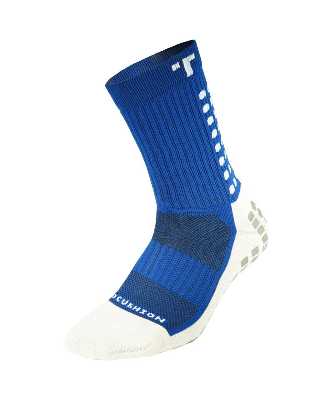 TRUsox® 3.0 Mid-Calf Cushioned Socks Royal/White - Chicago Soccer