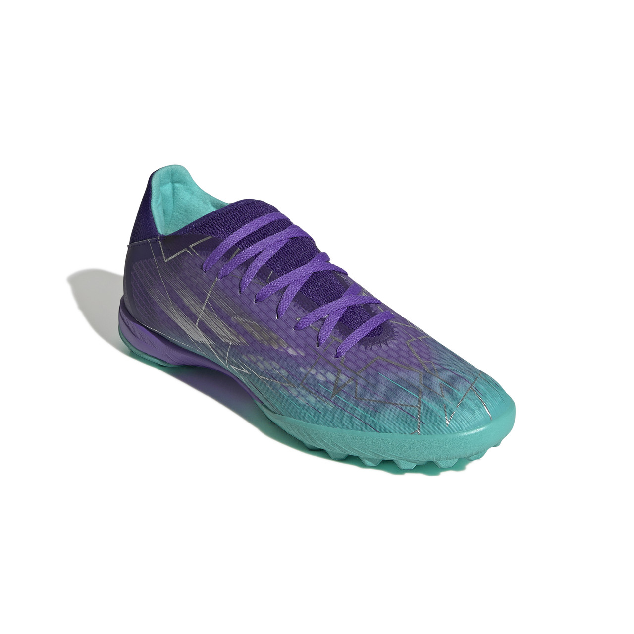 adidas X  Turf Soccer Shoes Purple/Silver - Chicago Soccer