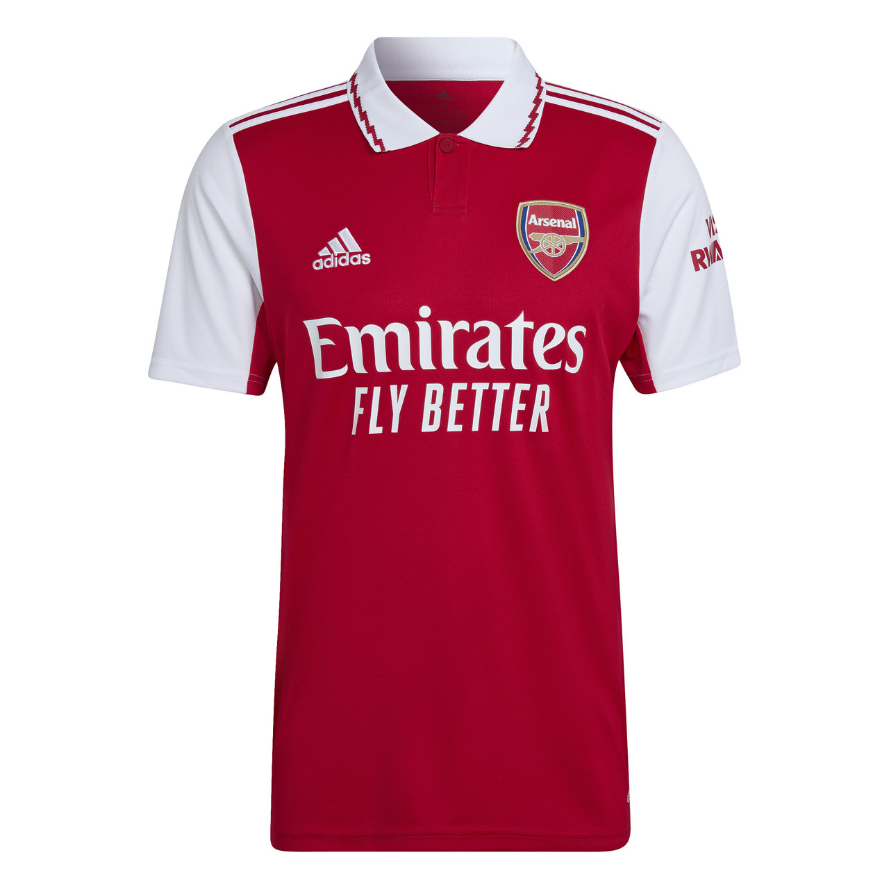 adidas Arsenal FC Home Jersey Scarlet/White 2022/23 - Chicago Soccer