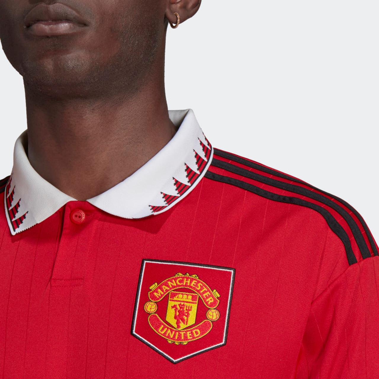 adidas Manchester United Home Long Sleeve Jersey Red 2022-23 