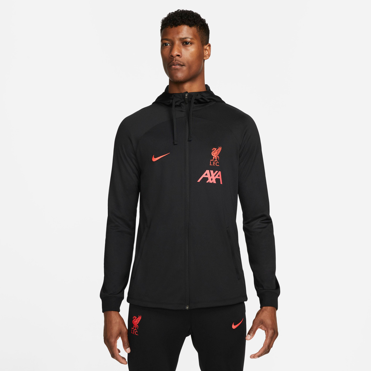 Liverpool Sweater Hoodie 2022/23 Black