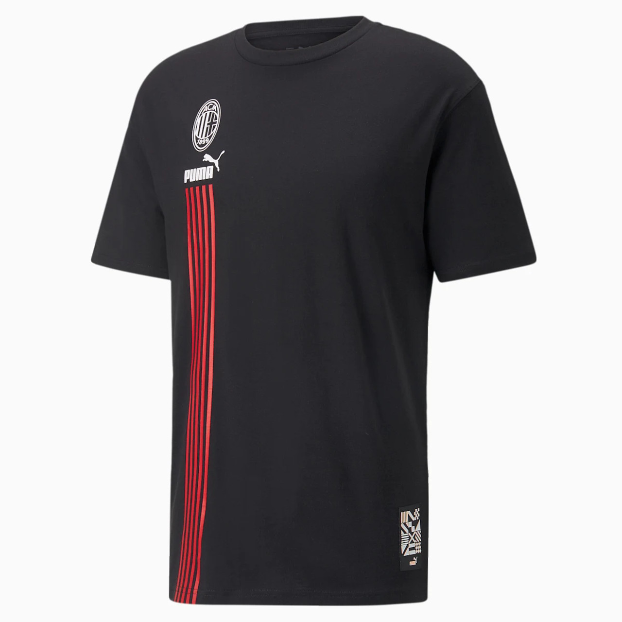 Puma AC Milan Futbolculture T Shirt 01 Black 2022 23