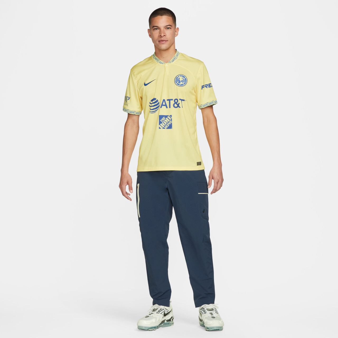 Nike Club America Home Jersey 707-Yellow 2022-23 - Chicago Soccer