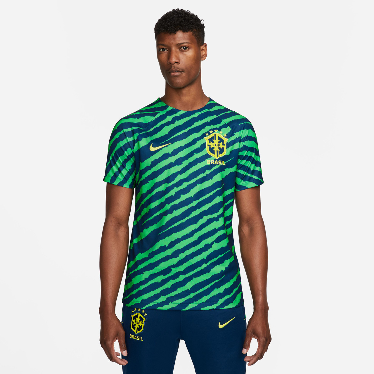 Nike Brazil Prematch Training Jersey – Eurosport Soccer Stores