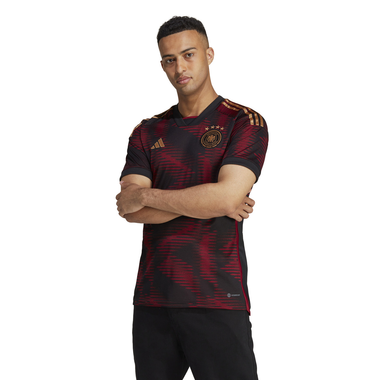 adidas Germany Away Jersey Black WC2022 - Chicago Soccer