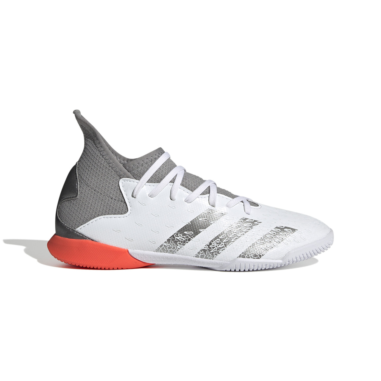 adidas Freak.3 Indoor Shoes Youth White/Iron/Red - Chicago