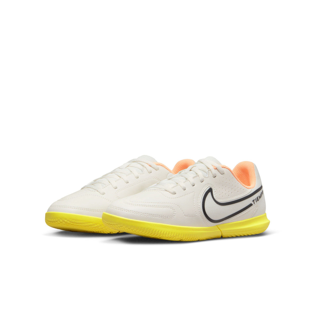 Nike Jr. Tiempo Legend Club Indoor Soccer Shoes Youth Version 002-Phantom-Yellow Chicago Soccer