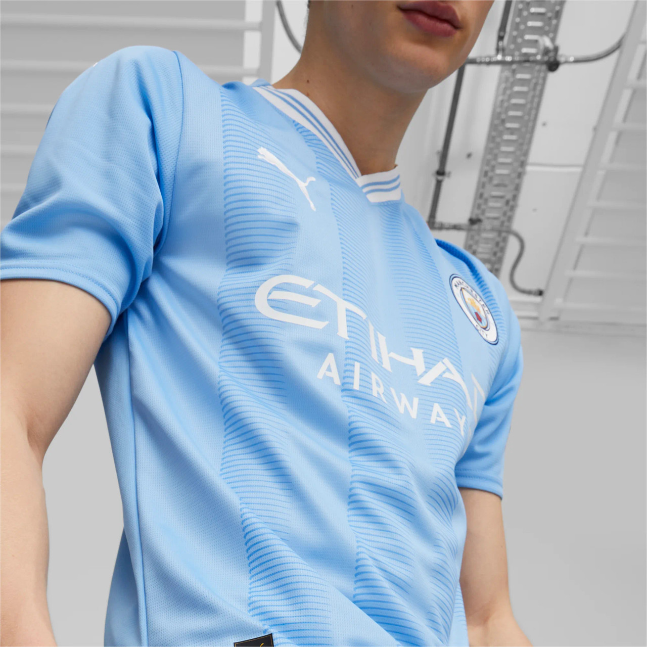 Manchester City Home Soccer Socks 2023/24