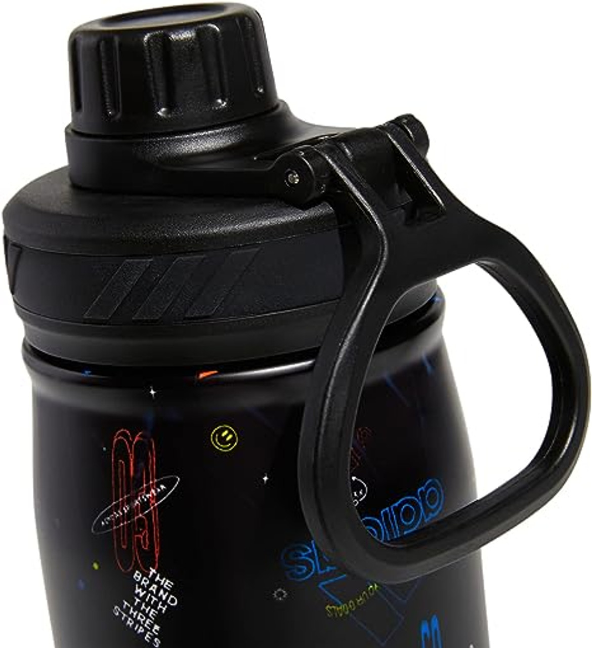 adidas Steel 600 Metal Straw Water Bottle Black