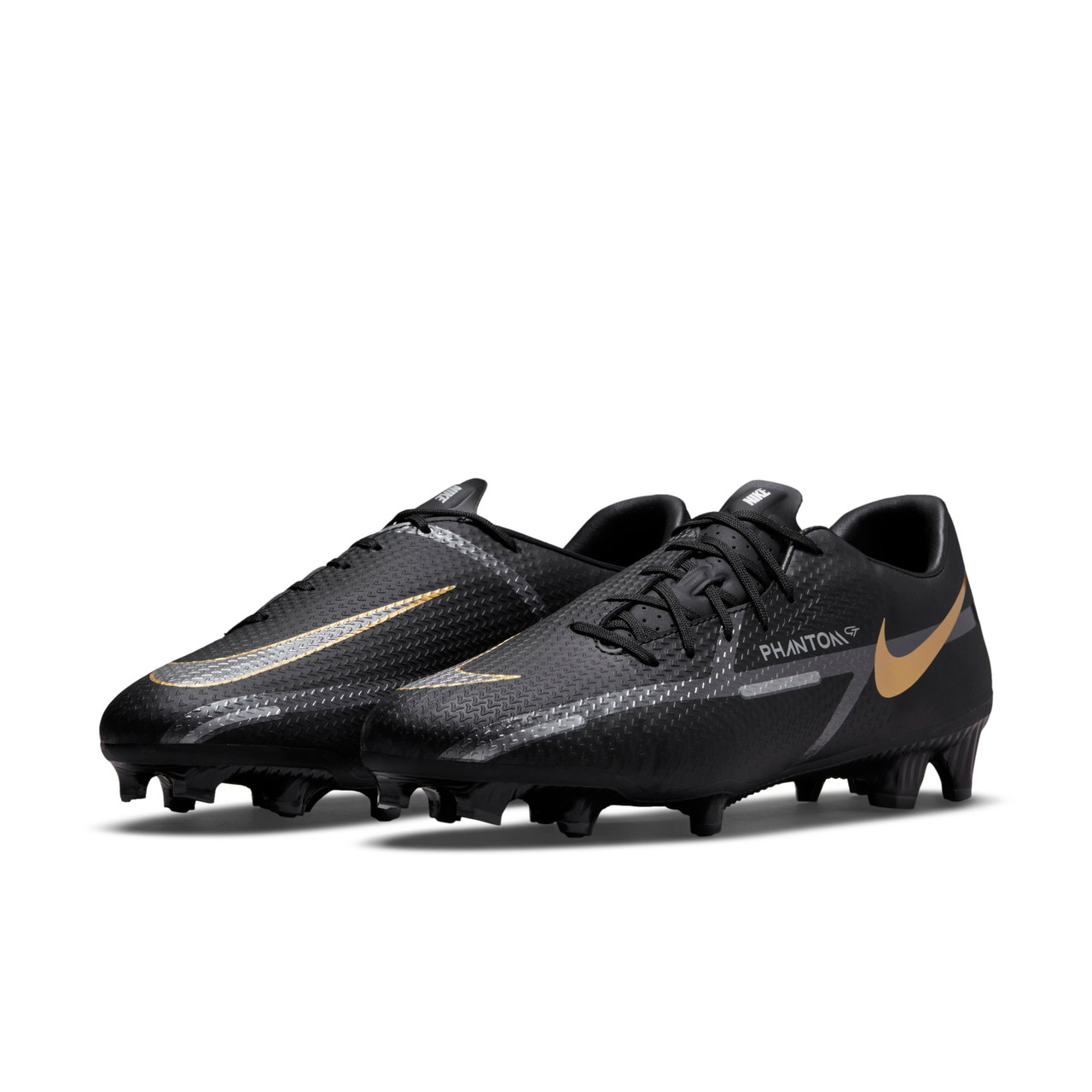 Black and gold shop nike soccer cleats