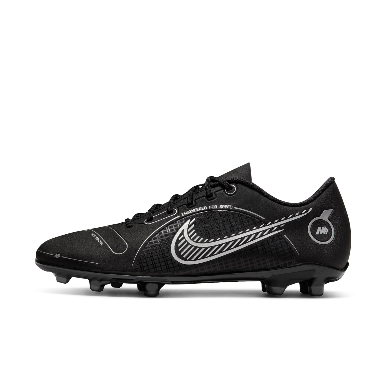 Nike Mercurial Vapor Club Firm Soccer Cleats 007/Black-Silver - Chicago Soccer