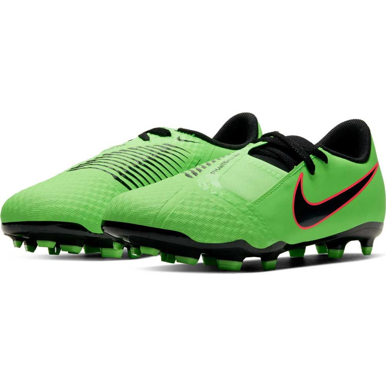 Nike Phantom Academy Firm Ground Soccer Cleats Youth Version 306/Green-Black - Chicago Soccer
