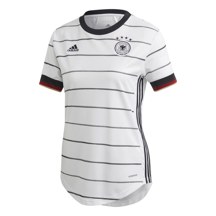 adidas Germany Home Jersey Women Version White/Black Euro 2020