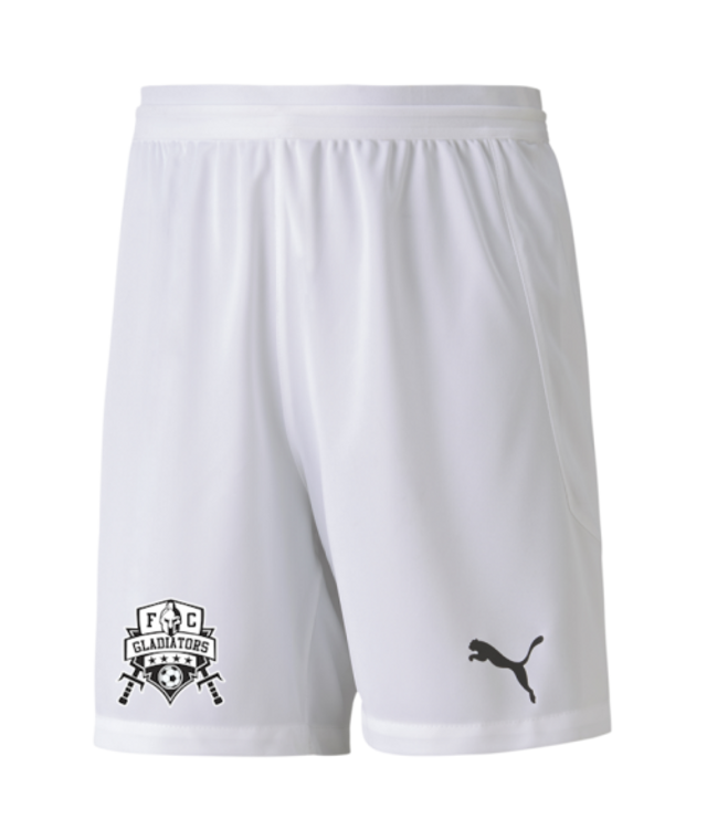 Puma Gladiator FC Team Final 21 Knit Shorts White