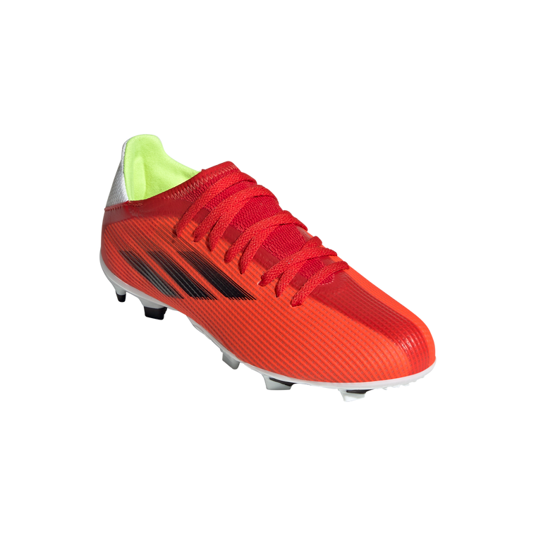 adidas X Speedflow.3 Firm Ground Soccer Cleats Youth Version Red/Black