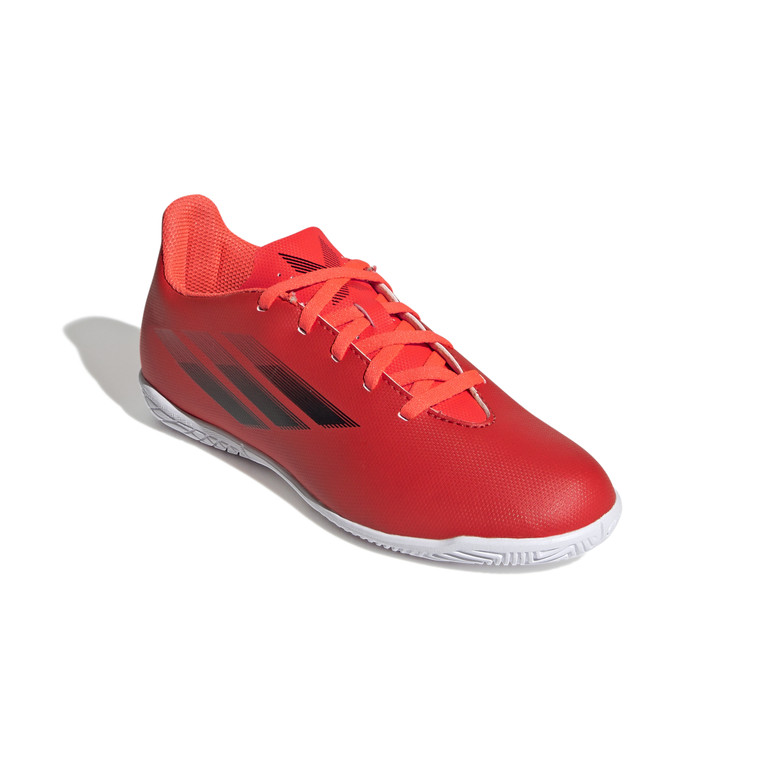 adidas X Speedflow.4 Indoor Soccer Shoes Youth Version Red/Black