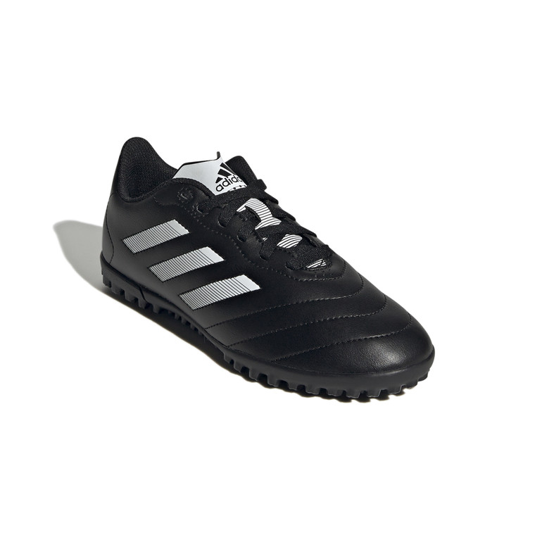 adidas Goletto VIII Turf Soccer Shoes Youth Version Black/White 