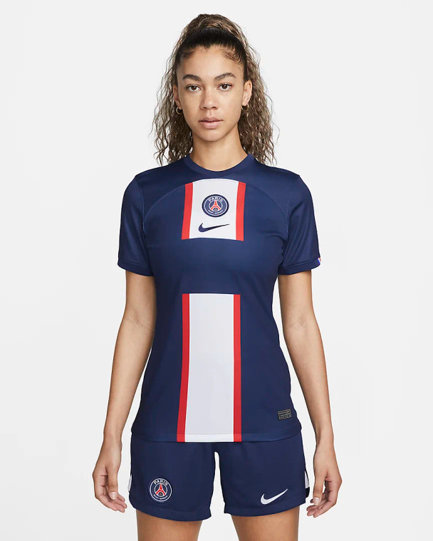 Nike Paris-St. Germain Home Jersey Women Version 411-Navy 2022-23   