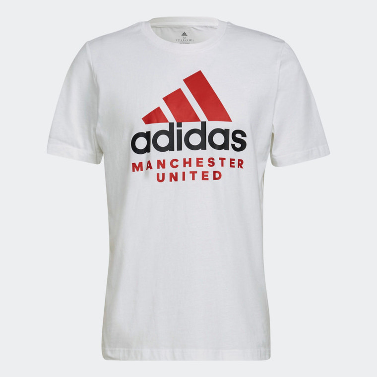 adidas Manchester United DNA GR T-Shirt White 2022-23