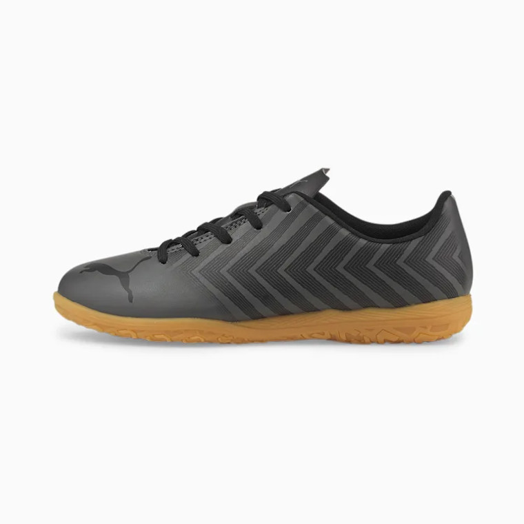 Puma Tacto II Indoor Soccer Shoes Youth Version 03-Black