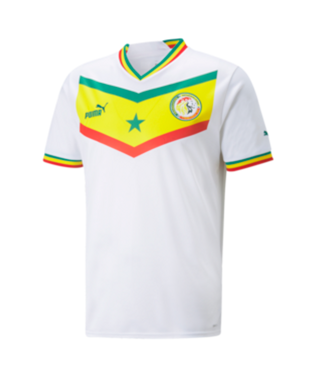 Puma Senegal Home Jersey 01-White WC2022